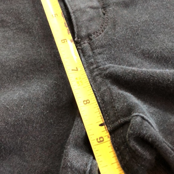 UNIVERSAL THREAD BLK HIGH RISE MIDI SHORTS 2/26R - Picture 7 of 8